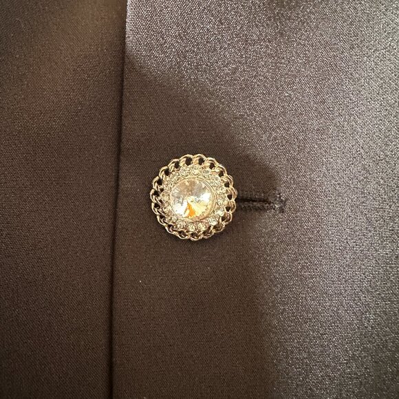 Dark Academia Whimsigoth NWT AEL AmyEnjoyLife black blazer mini dress, M - Picture 7 of 9